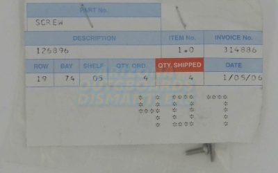 0126896 OMC/ Johnson/ Evinrude Screw