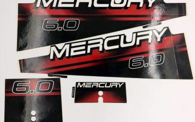 37-808522A96 MERCURY DECAL SET