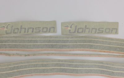 393907 OMC JOHNSON DECAL SET