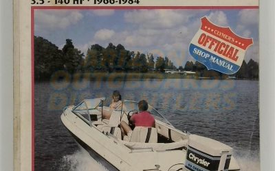 Chrysler Outboard Shop Manual 3.5/140 HP 1966/1984