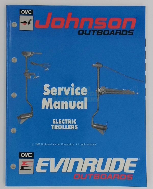 Johnson Evinrude Outboard Service Manual Electric Trollers ES