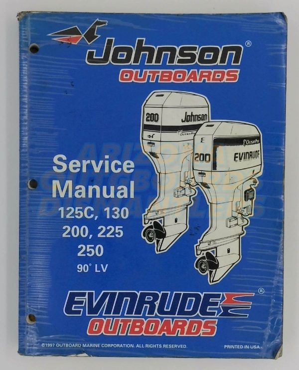 Johnson Evinrude Service Manual 125/130/200/225/250 HP