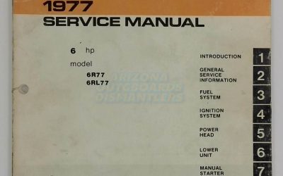 Johnson 1977 6 Hp Service Manual