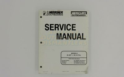 Mercury Mariner Service Manual 30 Jet /40 (4CYL)