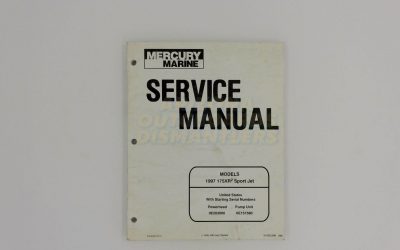 Mercury Service Manual 1997 175XR Sport Jet