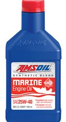 Amsoil 25W-40 Synthetic Blend Marine Engine Oil