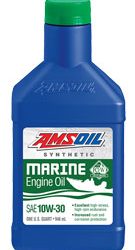 AMSOIL 10W-30 Synthetic Marine Engine Oil