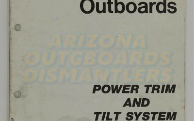 Yamaha Service Manual Power Trim and Tilt System